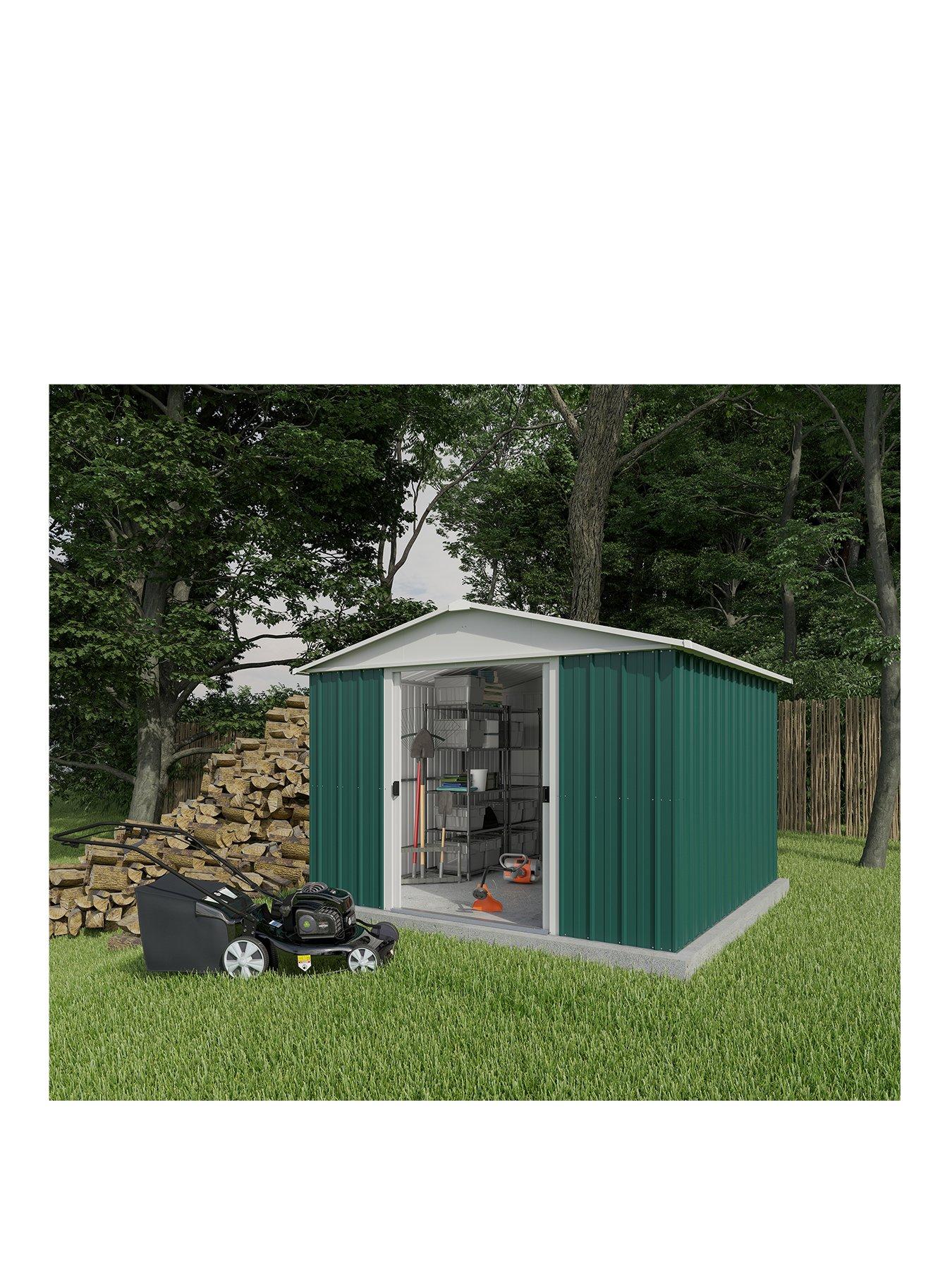 Yardmaster 9.4 x 9.4 ft Apex Metal Roof Shed