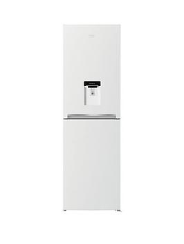 Beko   Cfg1582Dw 55Cm Wide Frost-Free Fridge Freezer With Water Dispenser - White