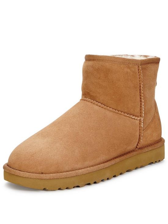 front image of ugg-classic-ii-mini-boot-chestnut
