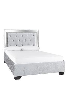 Very Broadway Fabric Bed Frame With Mattress Options (Buy And Save!) - Bed  ... Picture