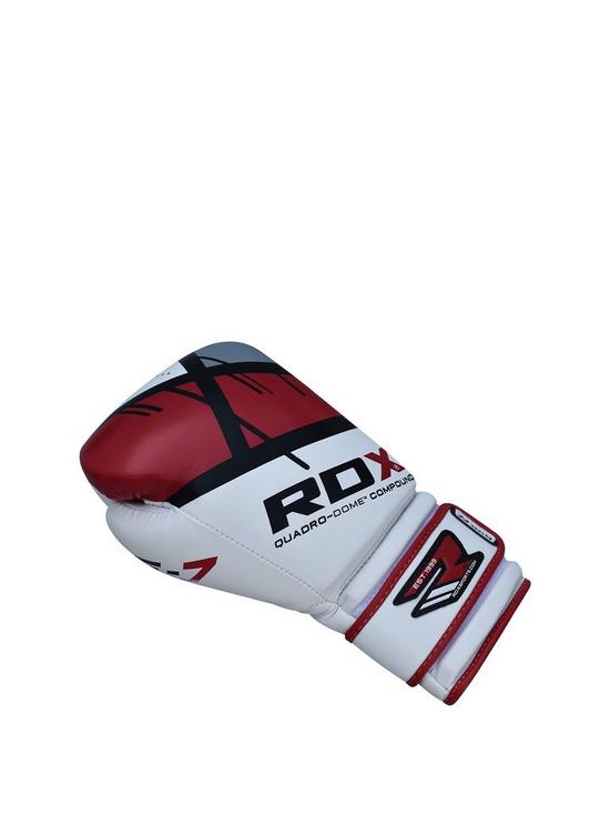 stillFront image of rdx-maya-hide-leather-gloves-ndash-redwhite