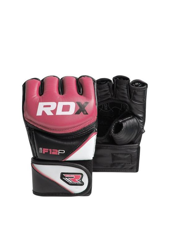 front image of rdx-ladies-maya-hide-leather-mma-gloves