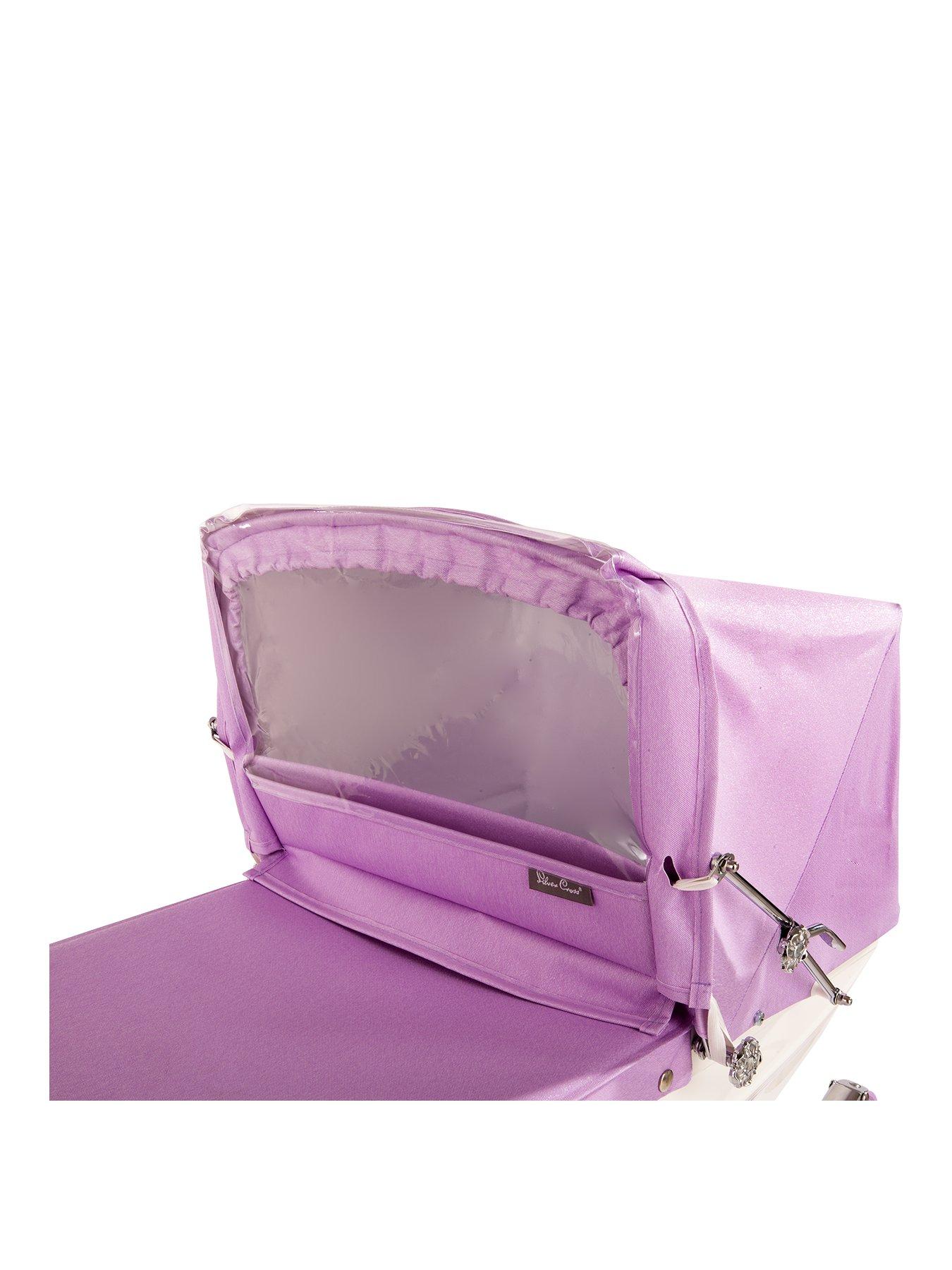 silver cross dolls pram purple