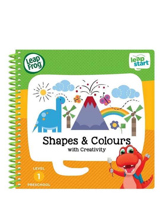 front image of vtech-leapstart-nursery-activity-book-shapes-colours-amp-creative-expression