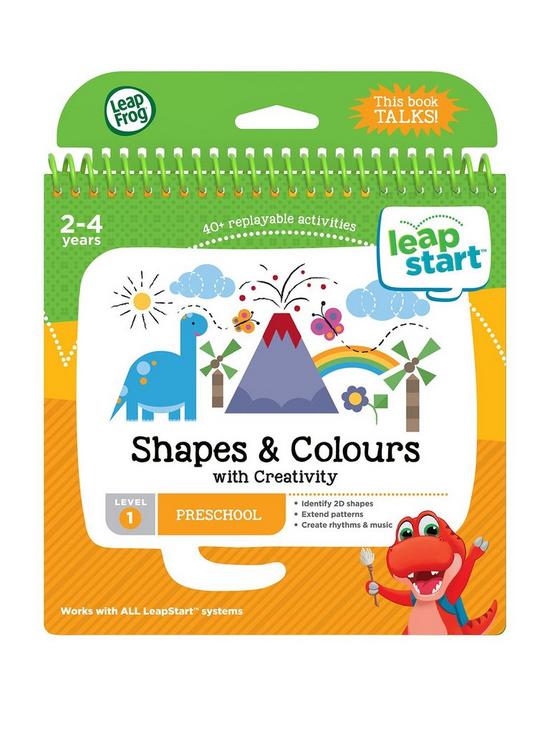 stillFront image of vtech-leapstart-nursery-activity-book-shapes-colours-amp-creative-expression