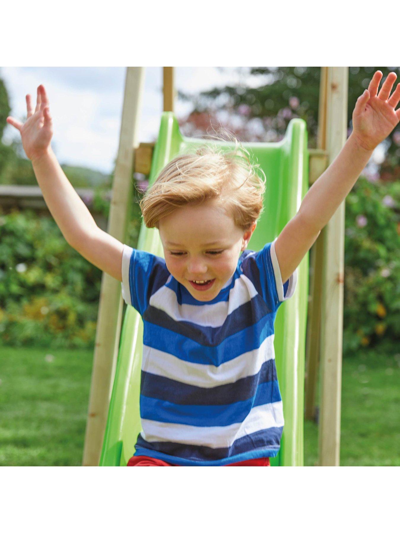 Image 7 of 7 of TP Forest Multiplay Wooden Swing Set &amp; Slide