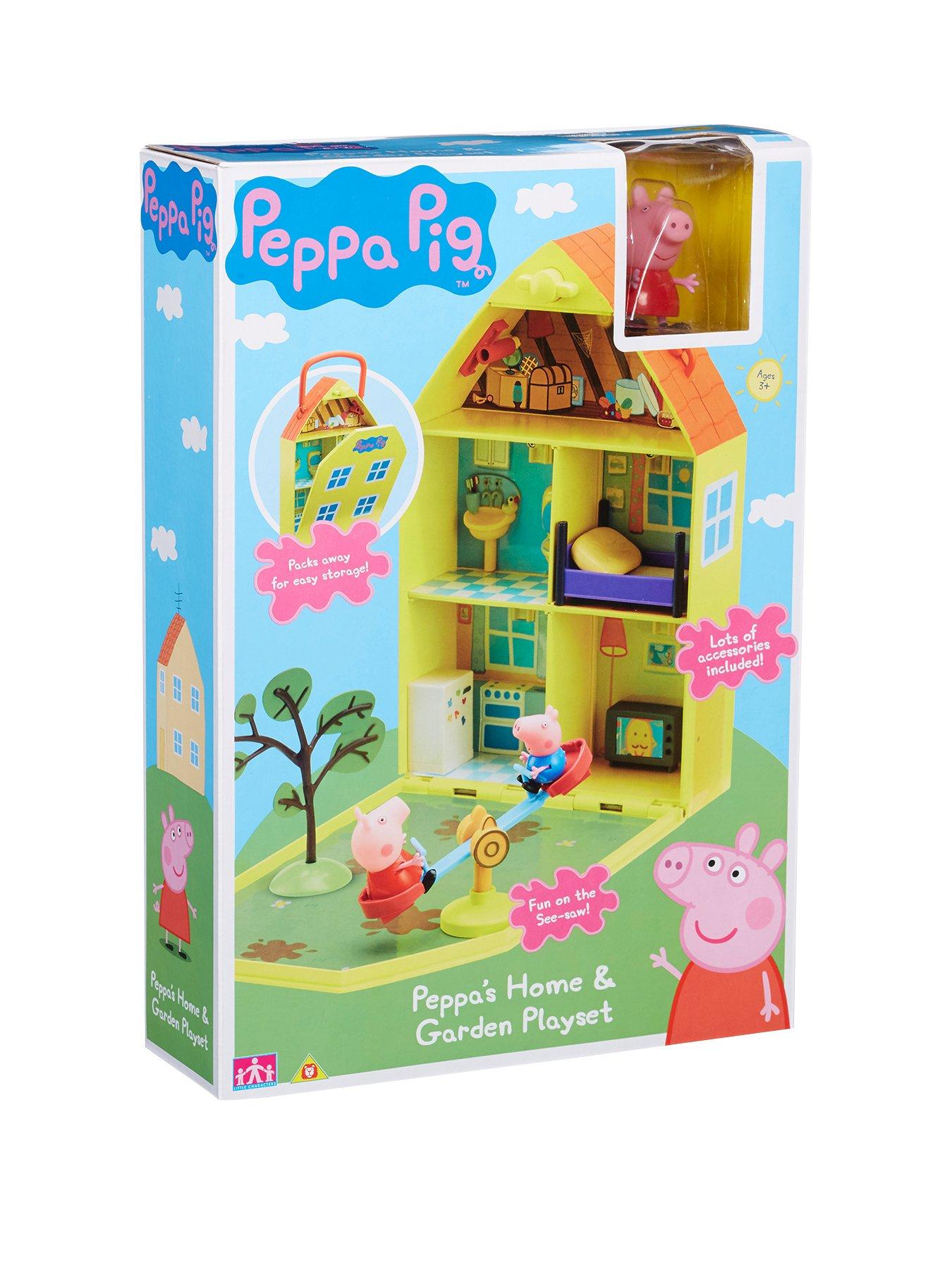 peppa pig garden playset