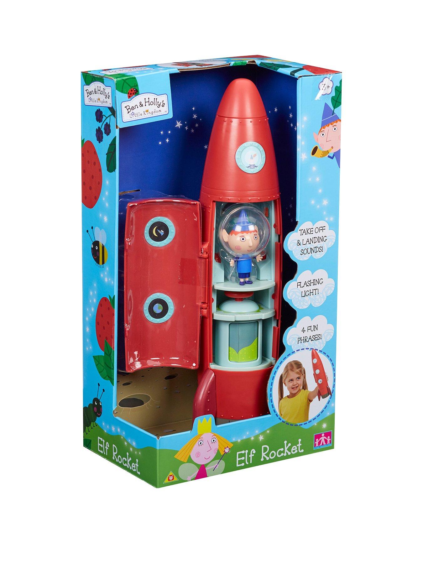 ben & holly's little kingdom elf rocket playset