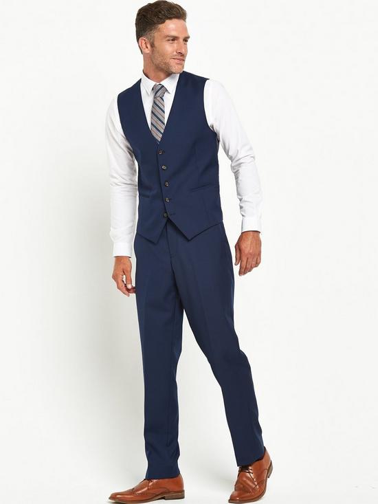 front image of skopes-joss-waistcoat-royal-blue