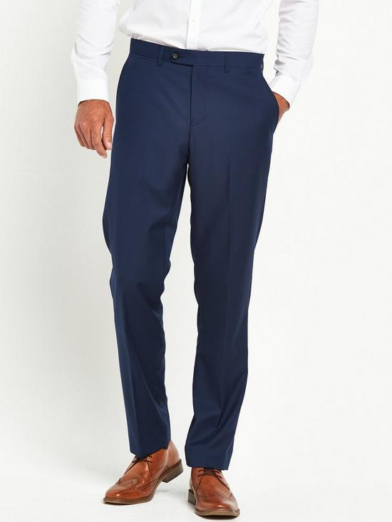 front image of skopes-joss-tailored-fit-trousers-royal-blue