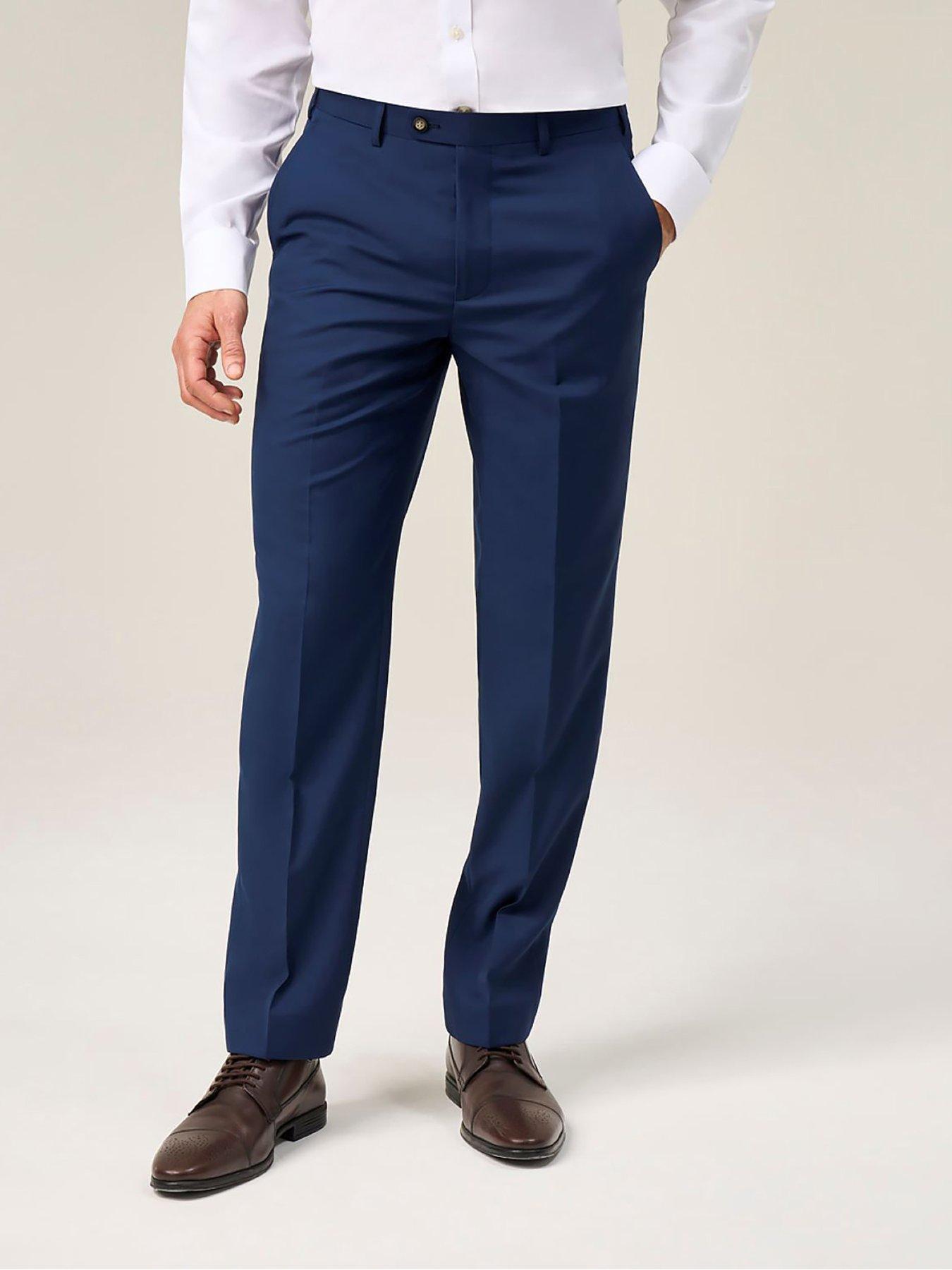 Image 1 of 3 of Skopes Joss Tailored Fit Trousers - Blue