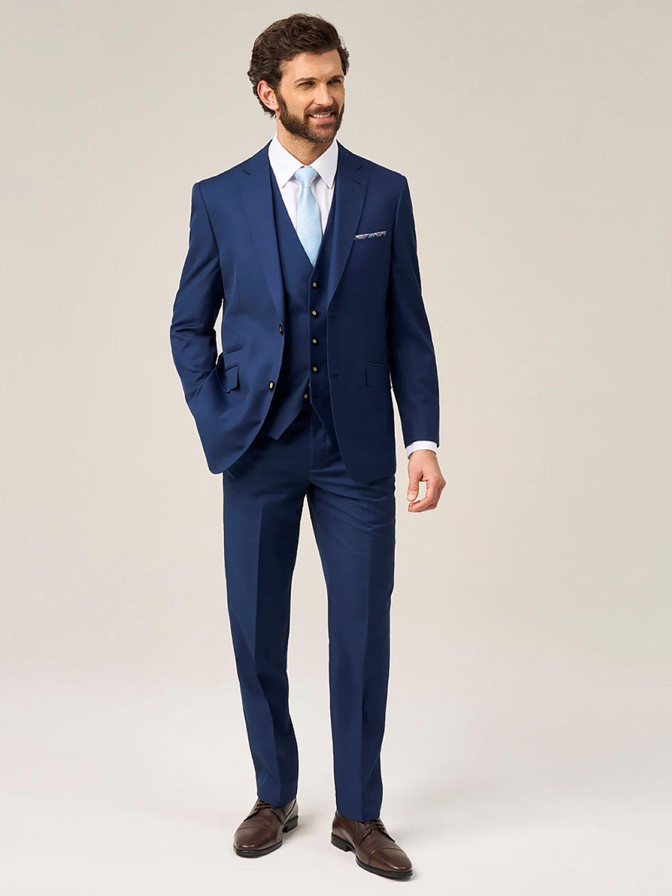 Image 3 of 3 of Skopes Joss Tailored Fit Trousers - Blue