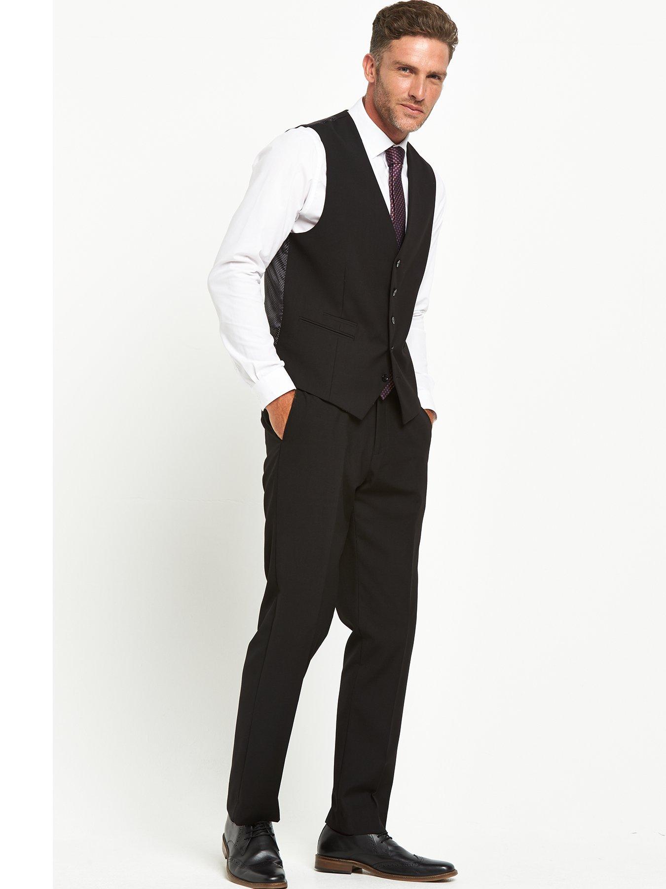 undefined Madrid Standard Waistcoat - Black
