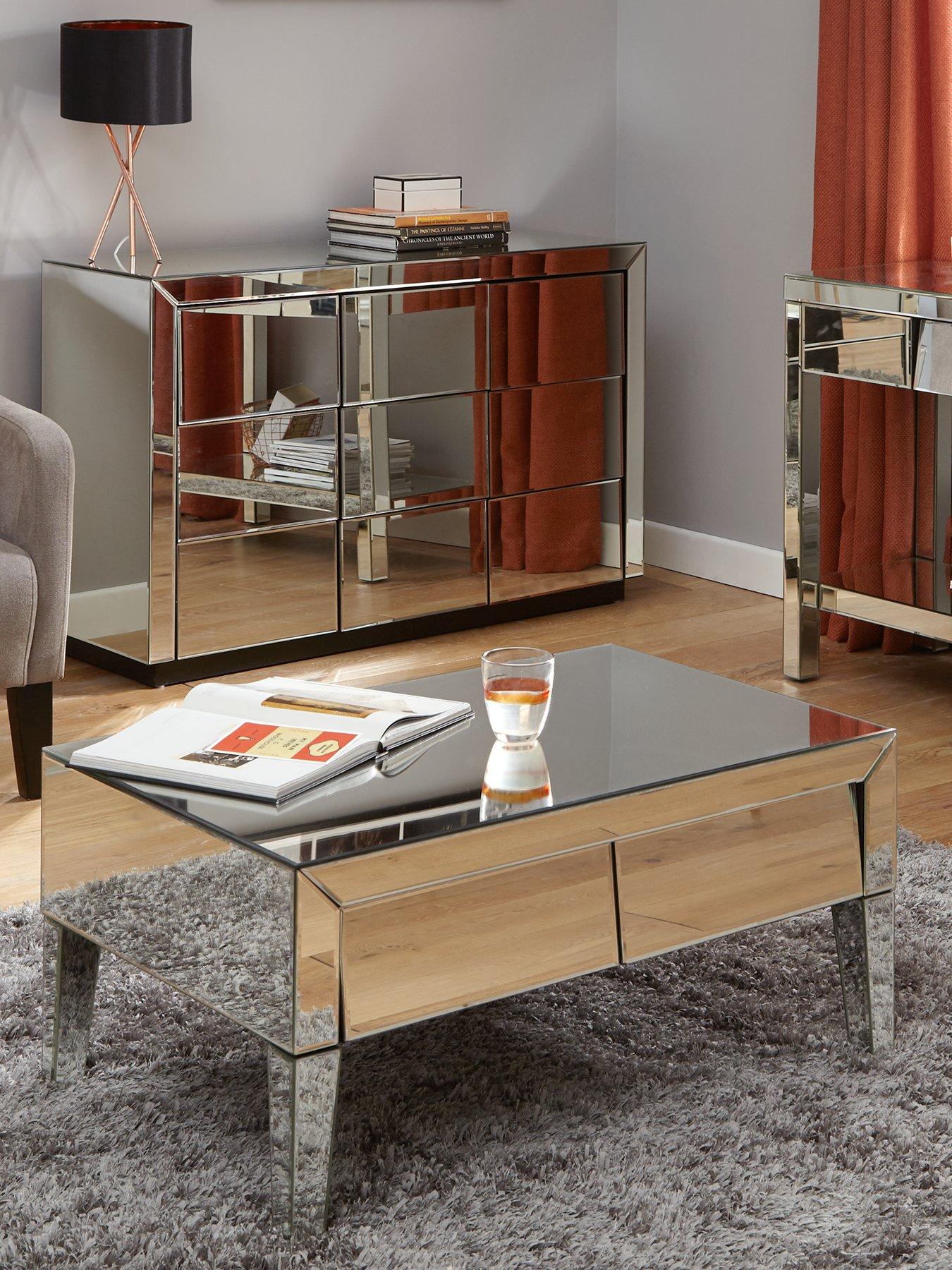 Very Home Monte Carlo Mirrored Console Table