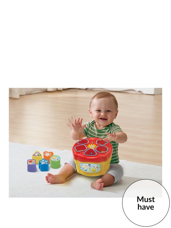 front image of vtech-baby-sort-and-discover-drum