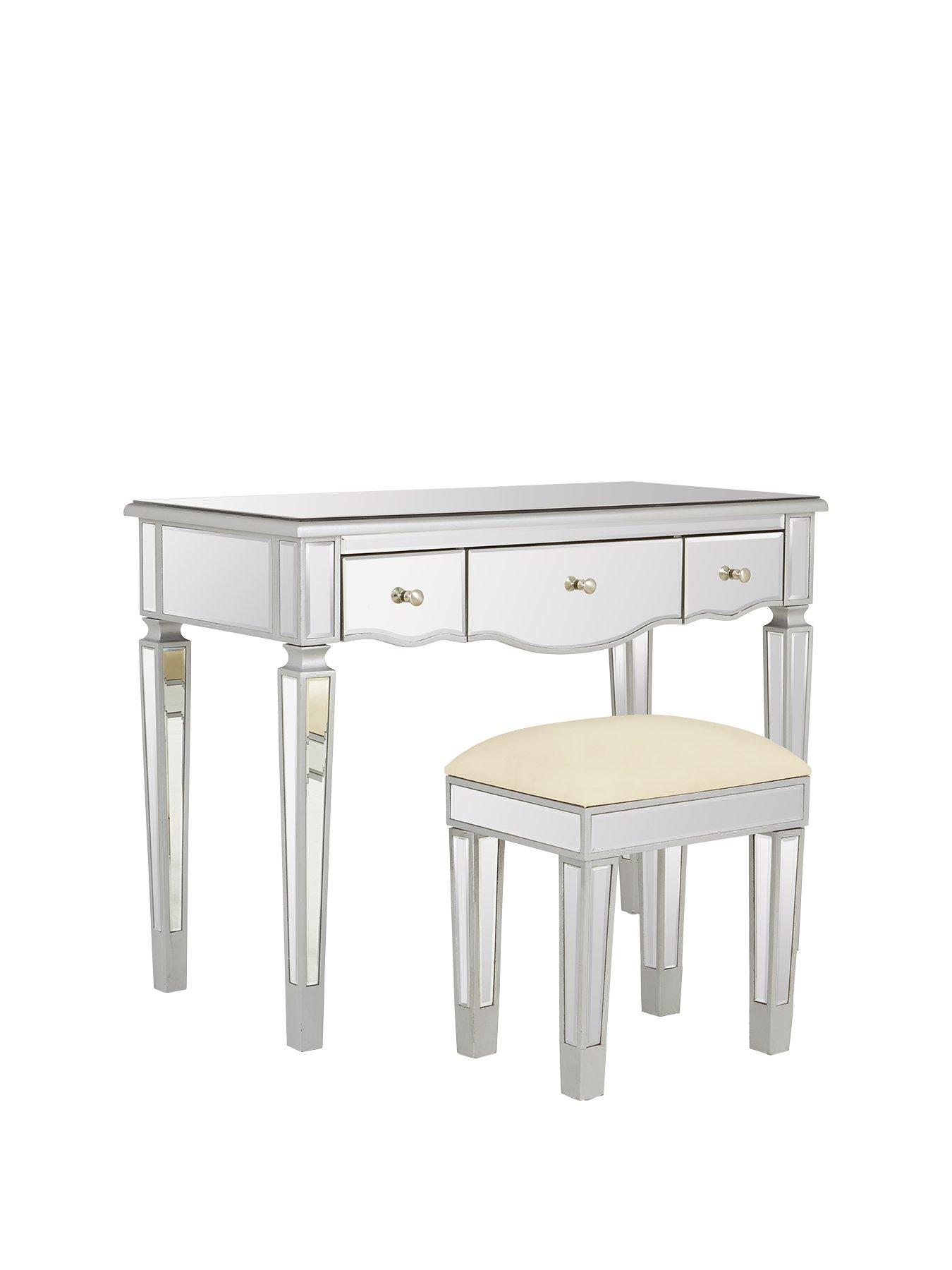 Ideal Home Mirage Dressing Table And Stool Set Littlewoods Com