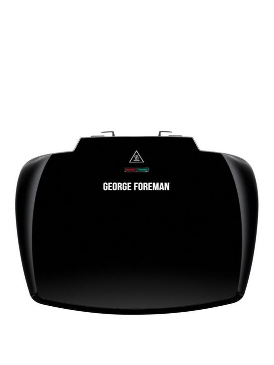 front image of george-foreman-large-black-classic-grill-23440