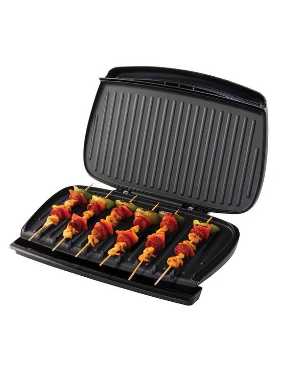 stillFront image of george-foreman-large-black-classic-grill-23440