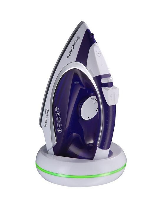 front image of russell-hobbs-freedom-cordless-steam-iron-23300
