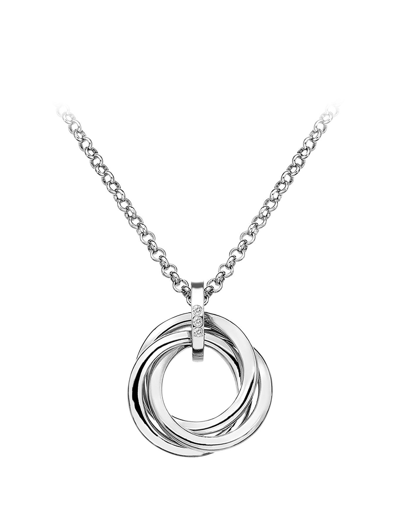 Hot diamonds pendant sales