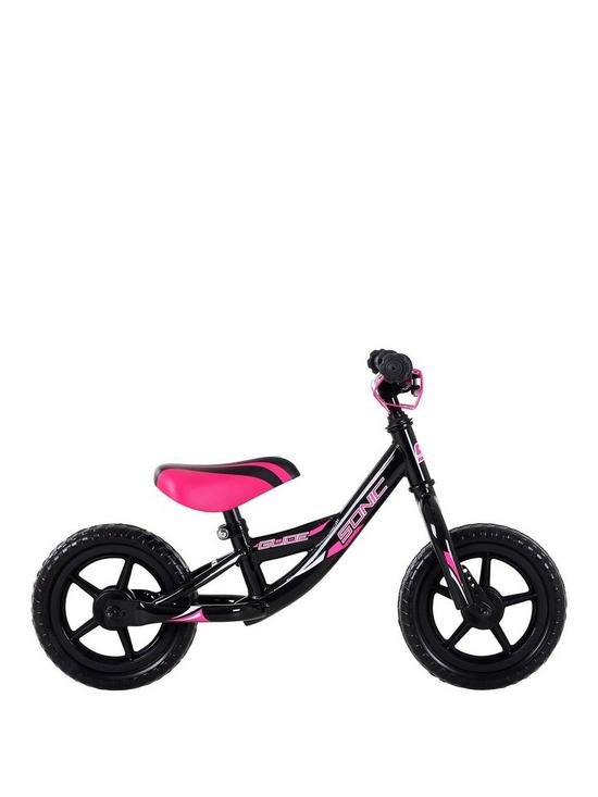 front image of sonic-glide-girls-10-wheelnbspbalance-bike