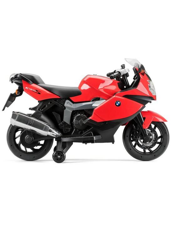 back image of xootz-bmw-12v-electric-ride-on-motorbike