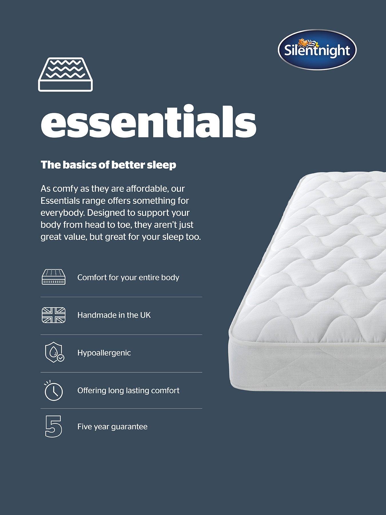  image of silentnight-essentials-bonnell-mattress