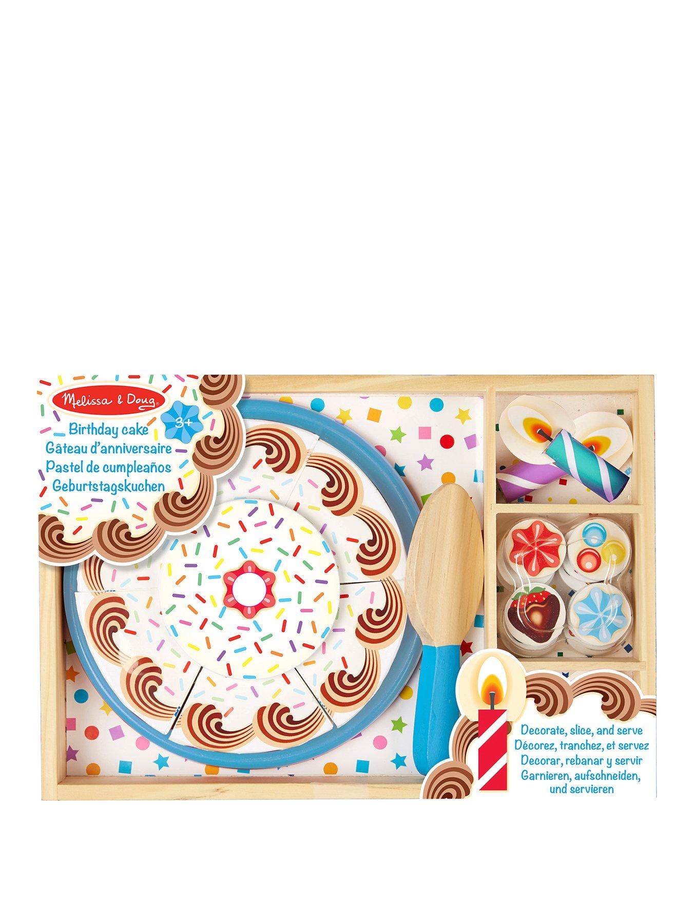 Image 1 of 4 of Melissa & Doug Wooden Birthday Cake