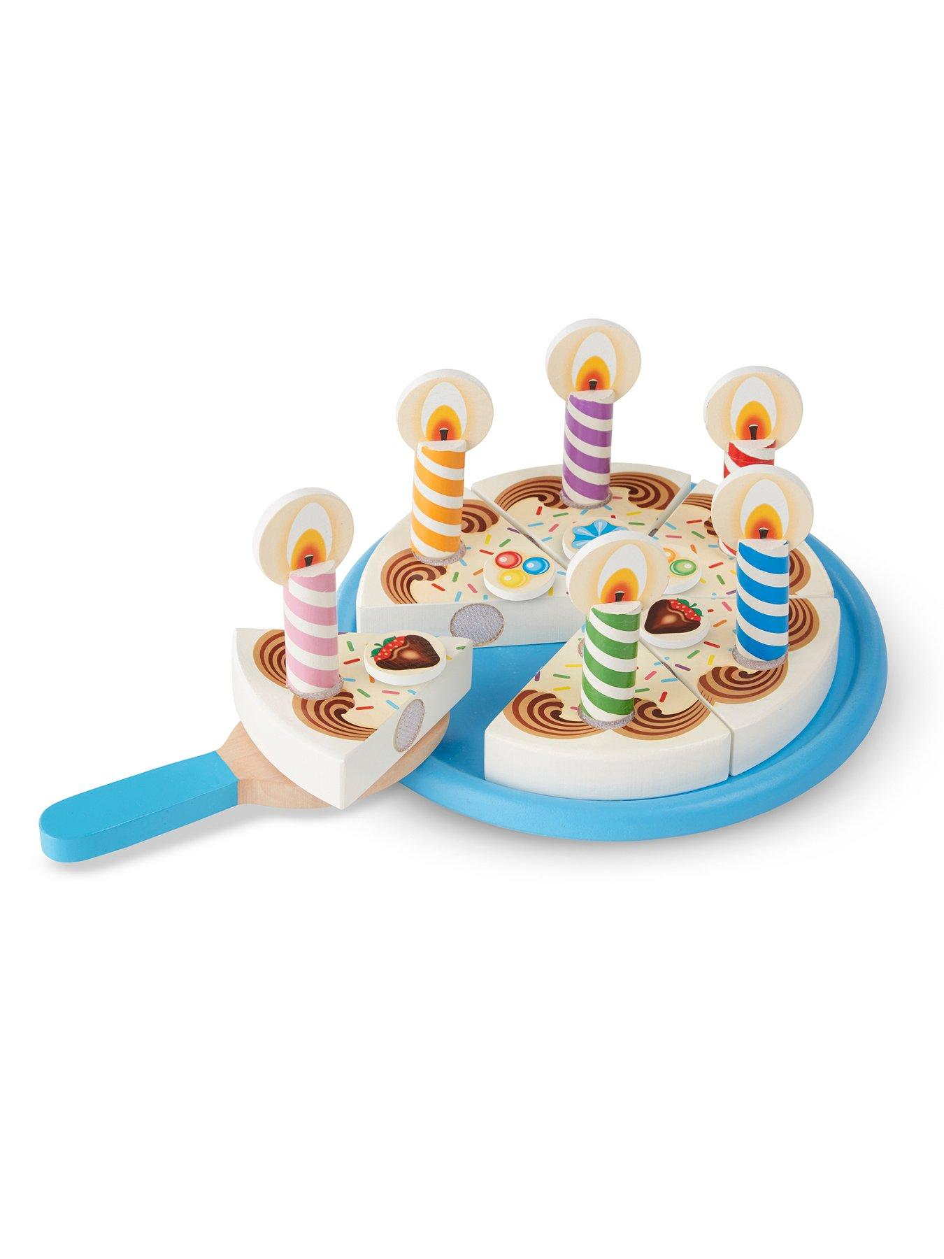 Image 2 of 4 of Melissa & Doug Wooden Birthday Cake