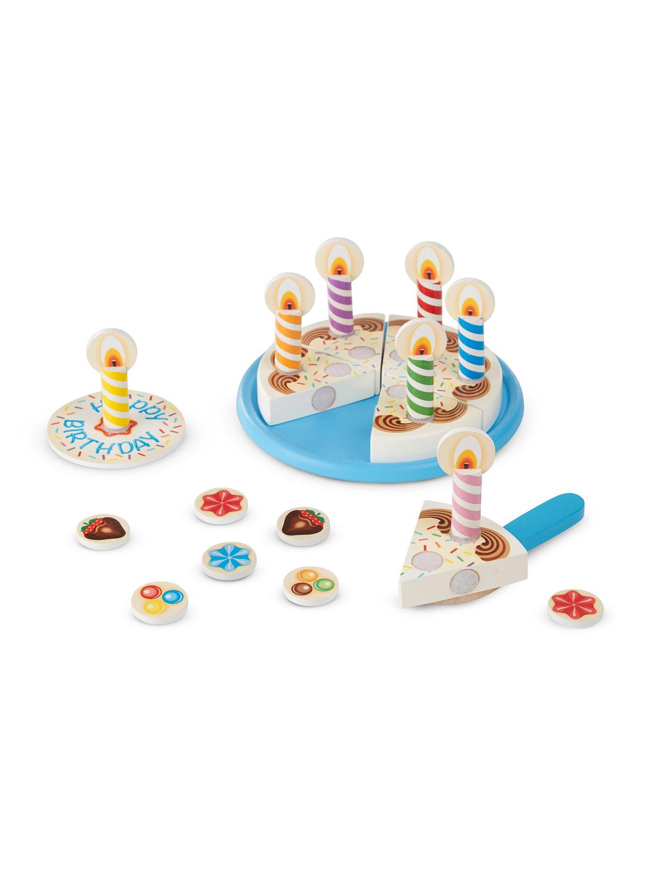 Image 3 of 4 of Melissa & Doug Wooden Birthday Cake