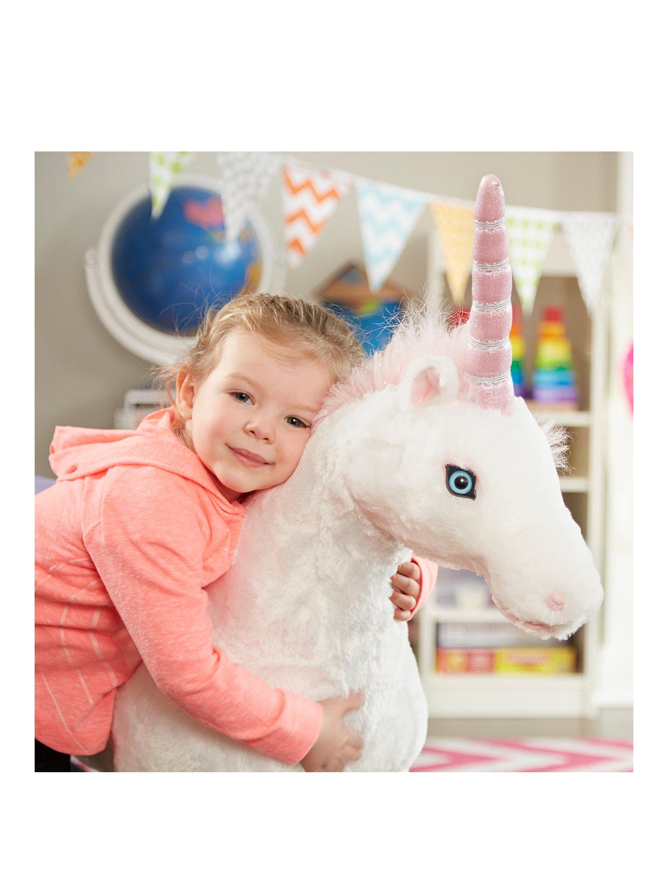 melissa & doug plush unicorn