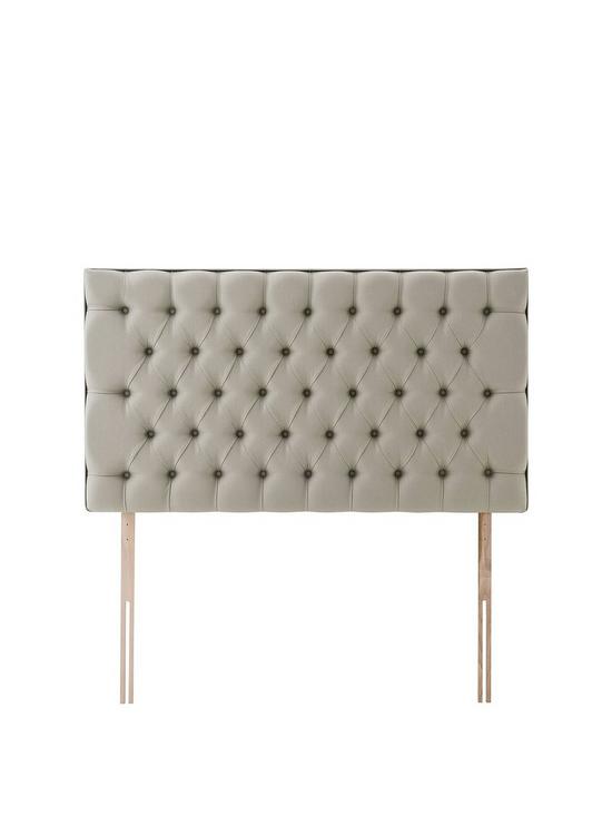 front image of silentnight-amalia-fabric-buttoned-paddednbspheadboard-available-in-3-colours