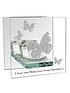  image of the-personalised-memento-company-personalised-butterfly-tealight-holder