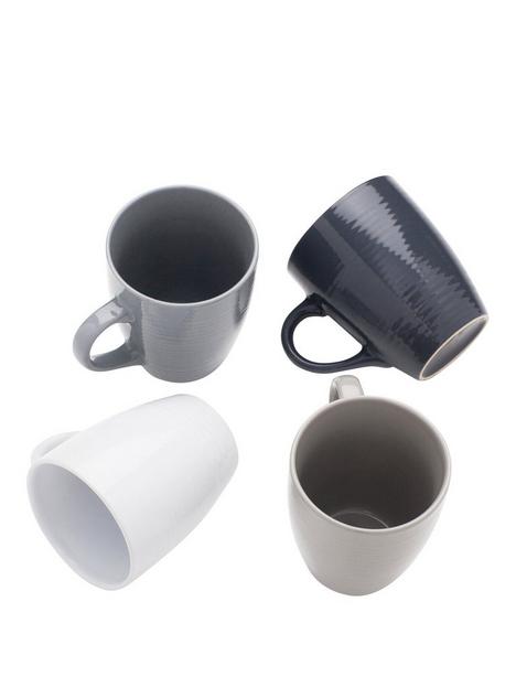 sabichi-set-of-4-textured-mugs