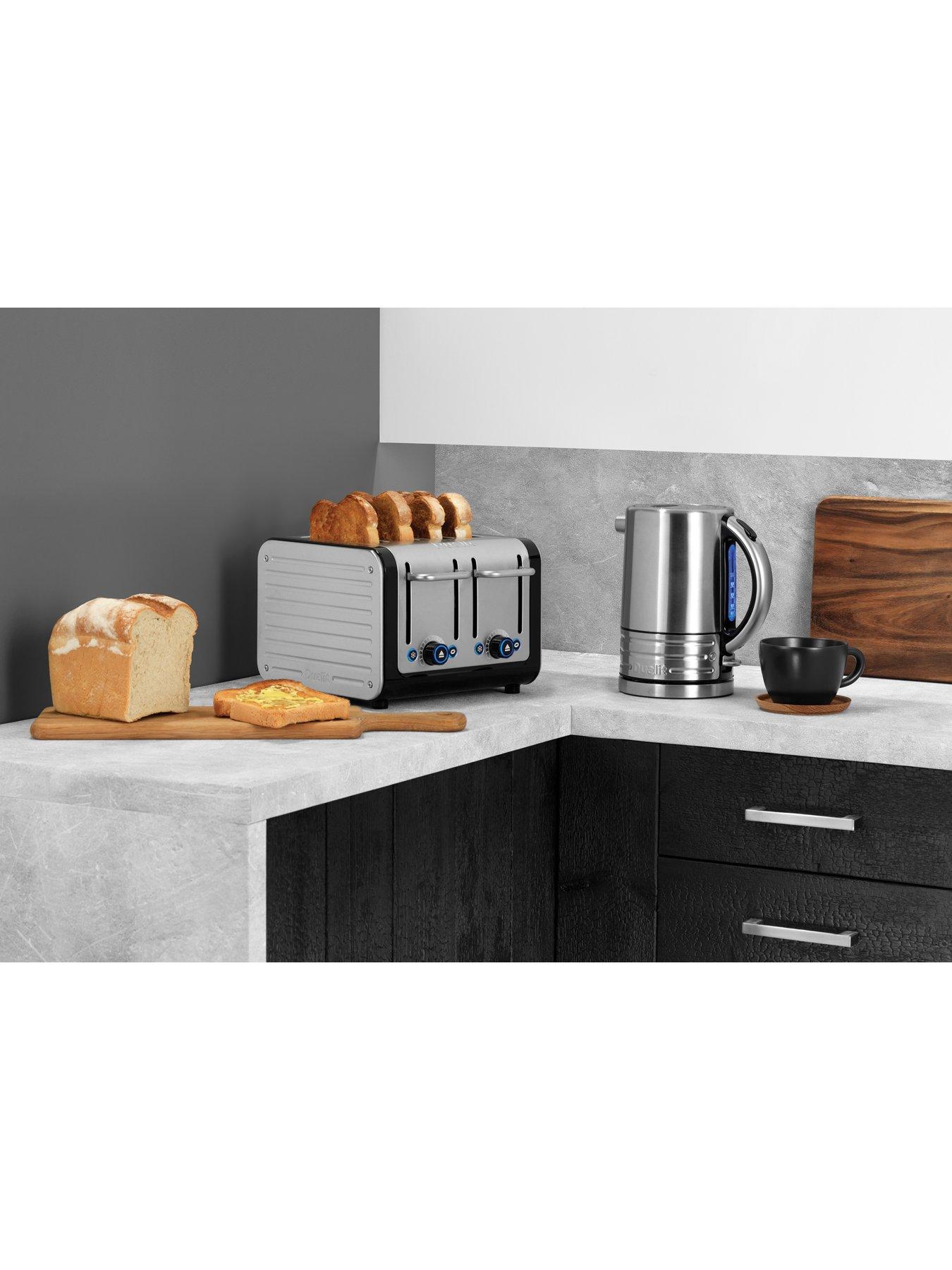 Image 3 of 6 of Dualit Architect Brushed Stainless Steel 4-Slice Toaster