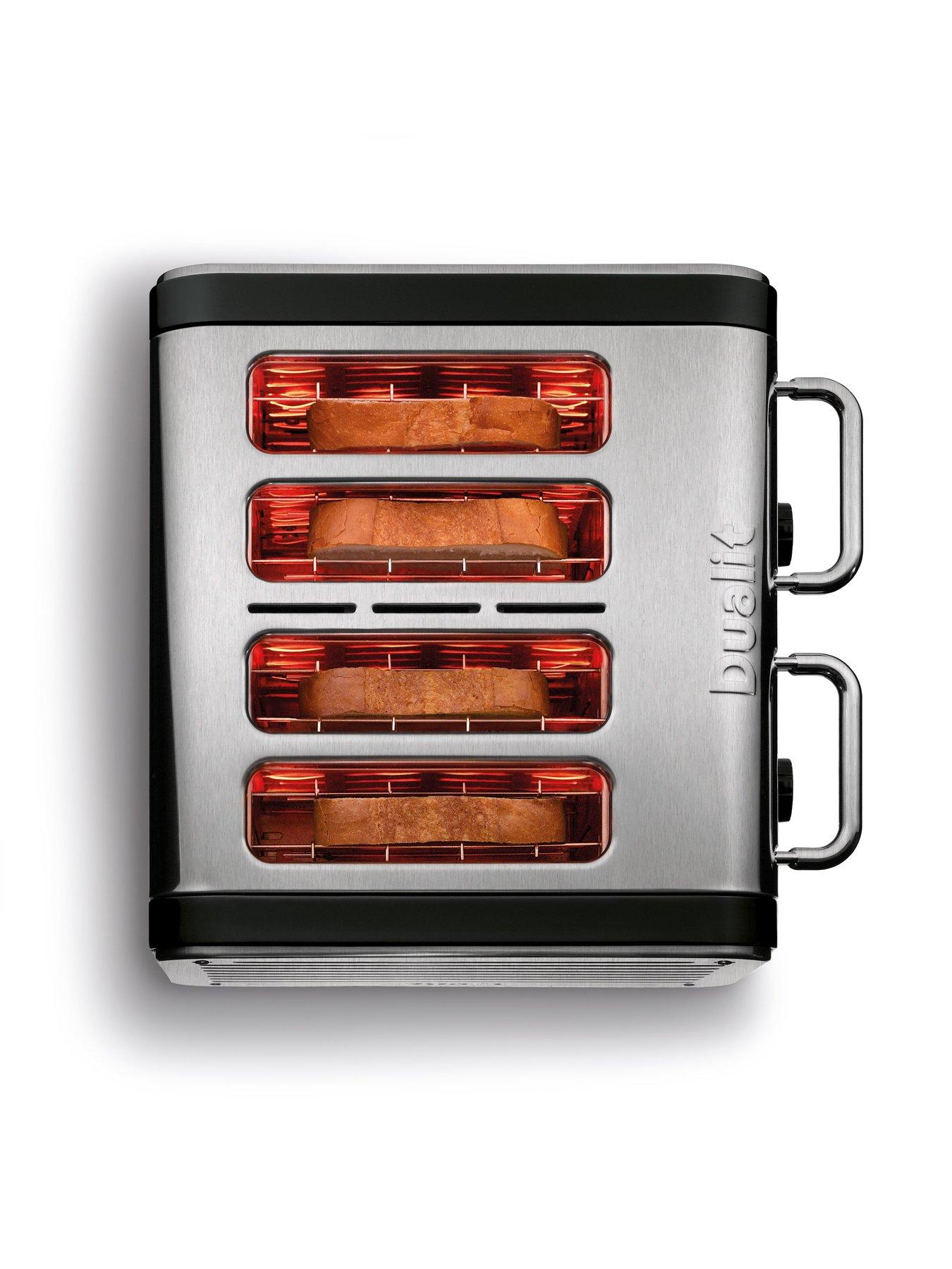 Image 4 of 6 of Dualit Architect Brushed Stainless Steel 4-Slice Toaster