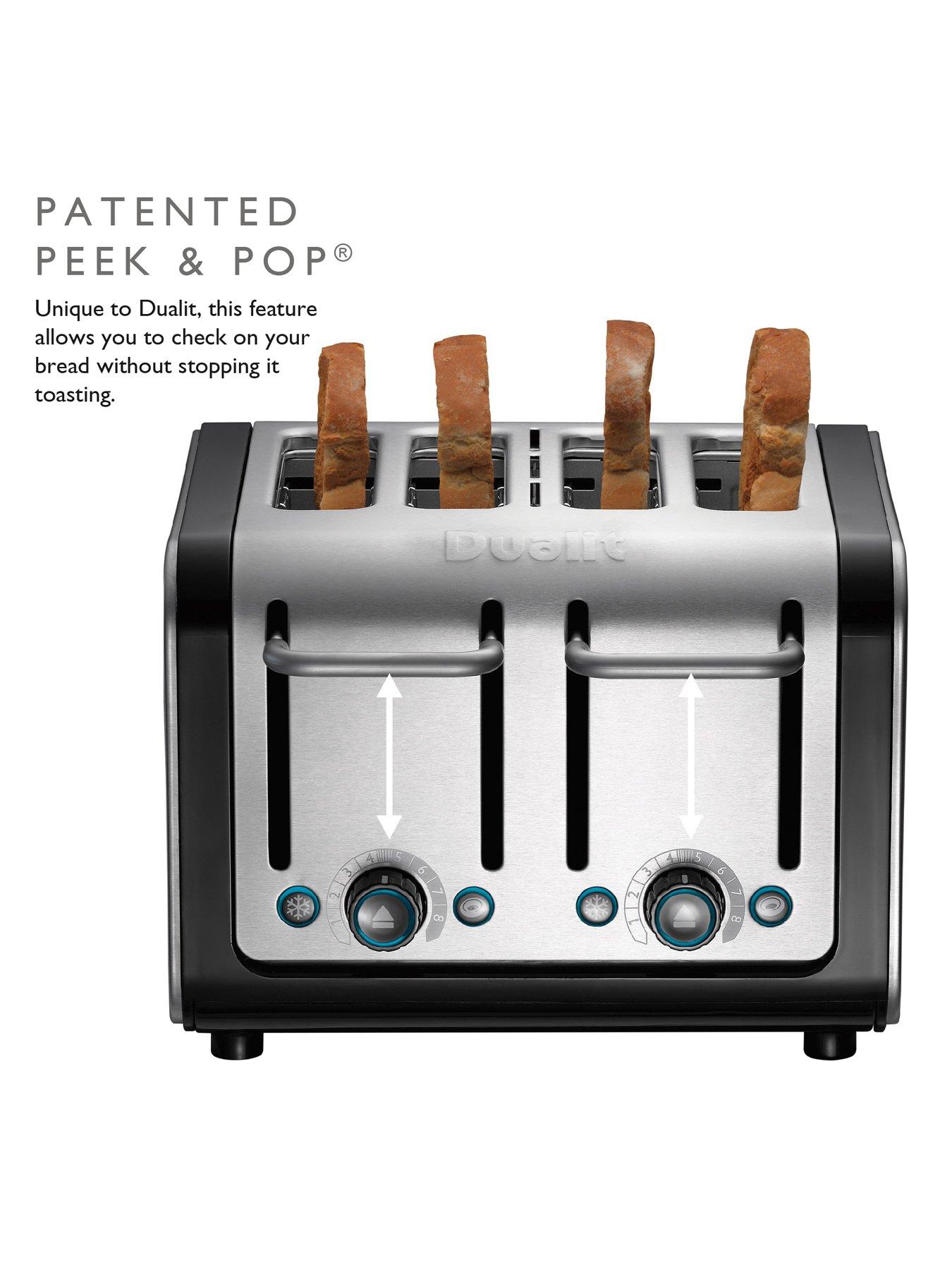 Image 5 of 6 of Dualit Architect Brushed Stainless Steel 4-Slice Toaster