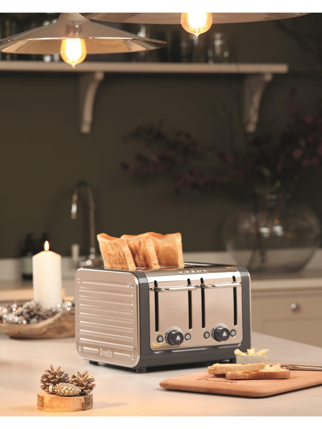  image of dualit-architect-grey-4-slice-toaster