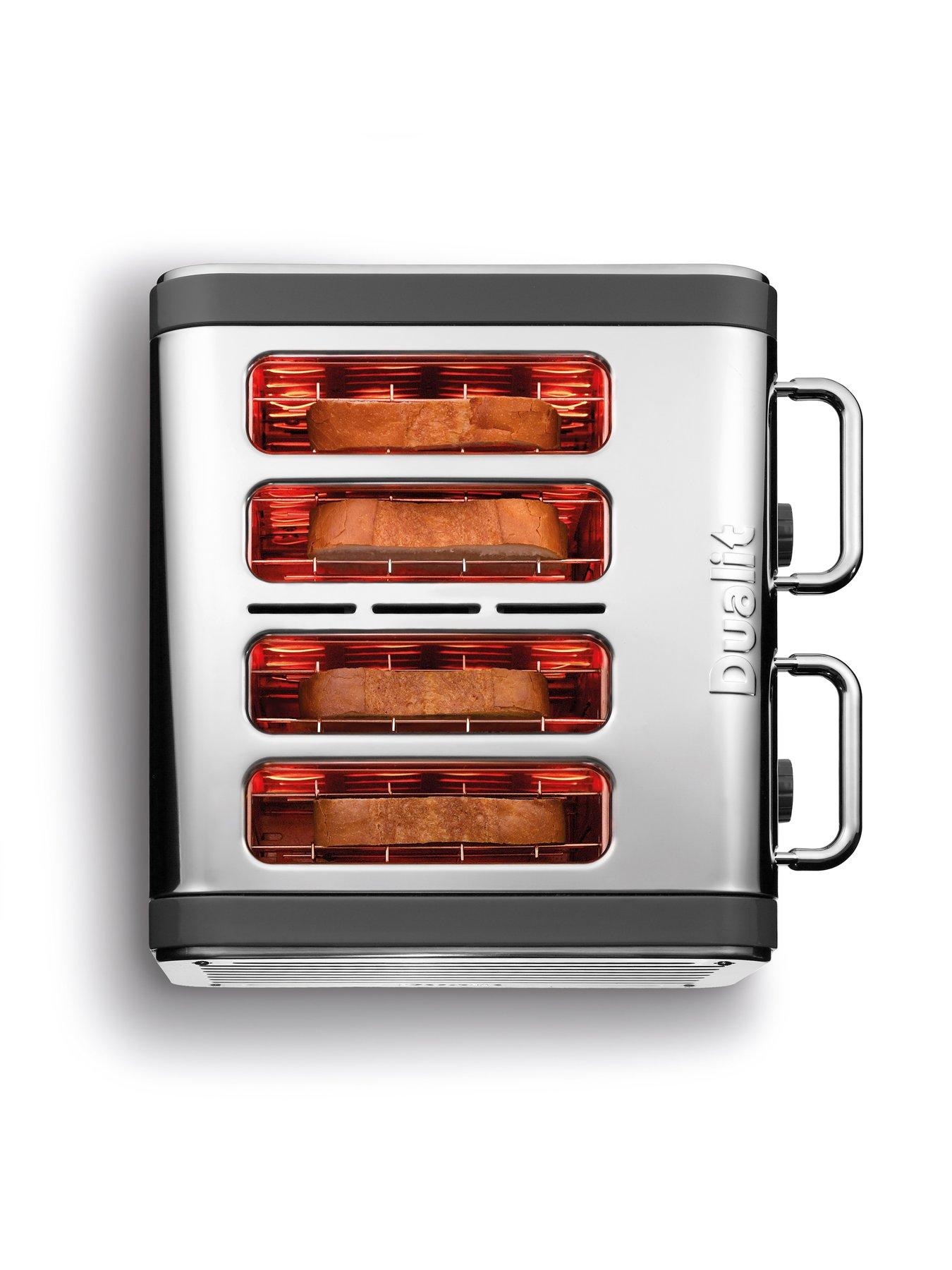  image of dualit-architect-grey-4-slice-toaster