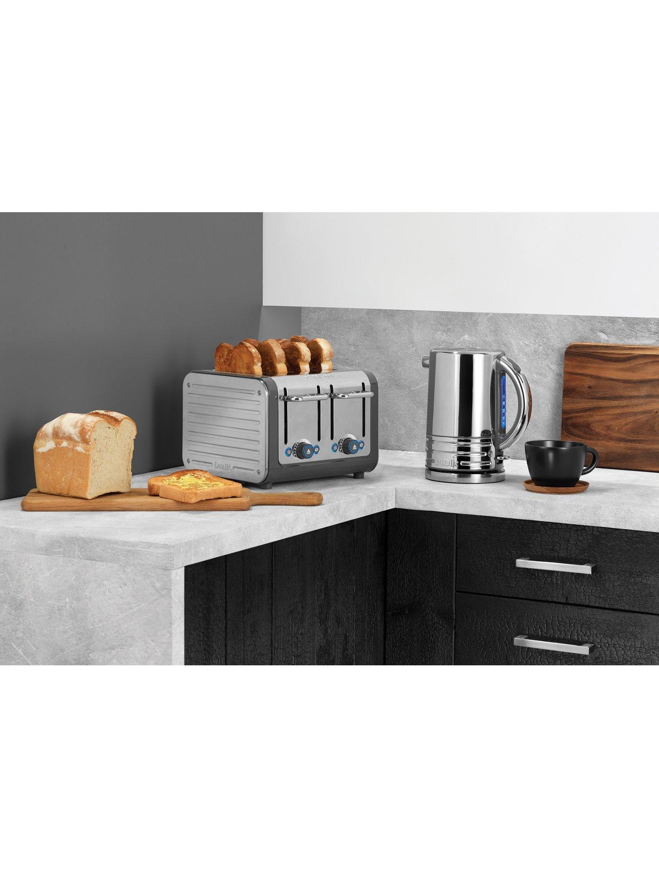  image of dualit-architect-grey-4-slice-toaster