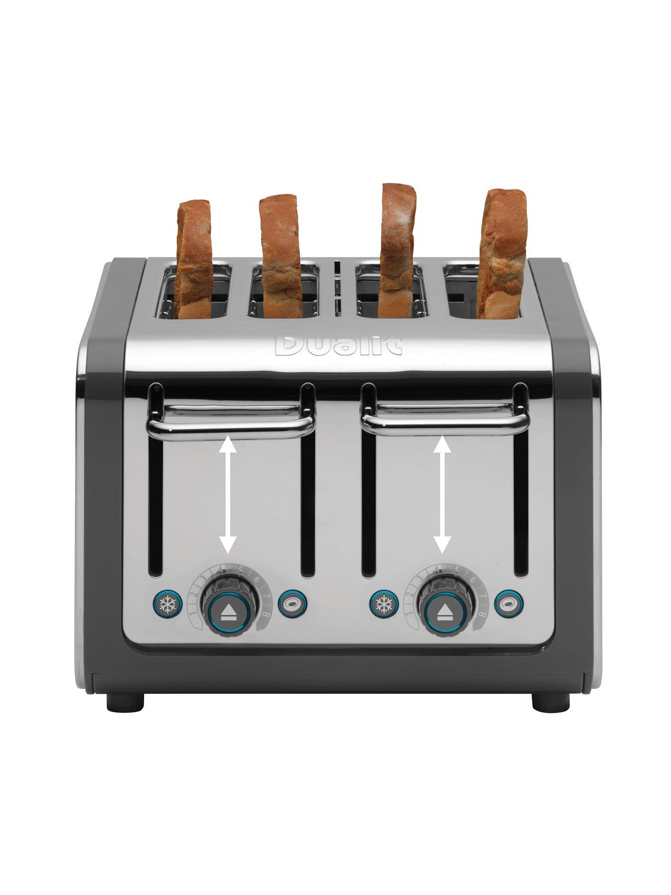  image of dualit-architect-grey-4-slice-toaster