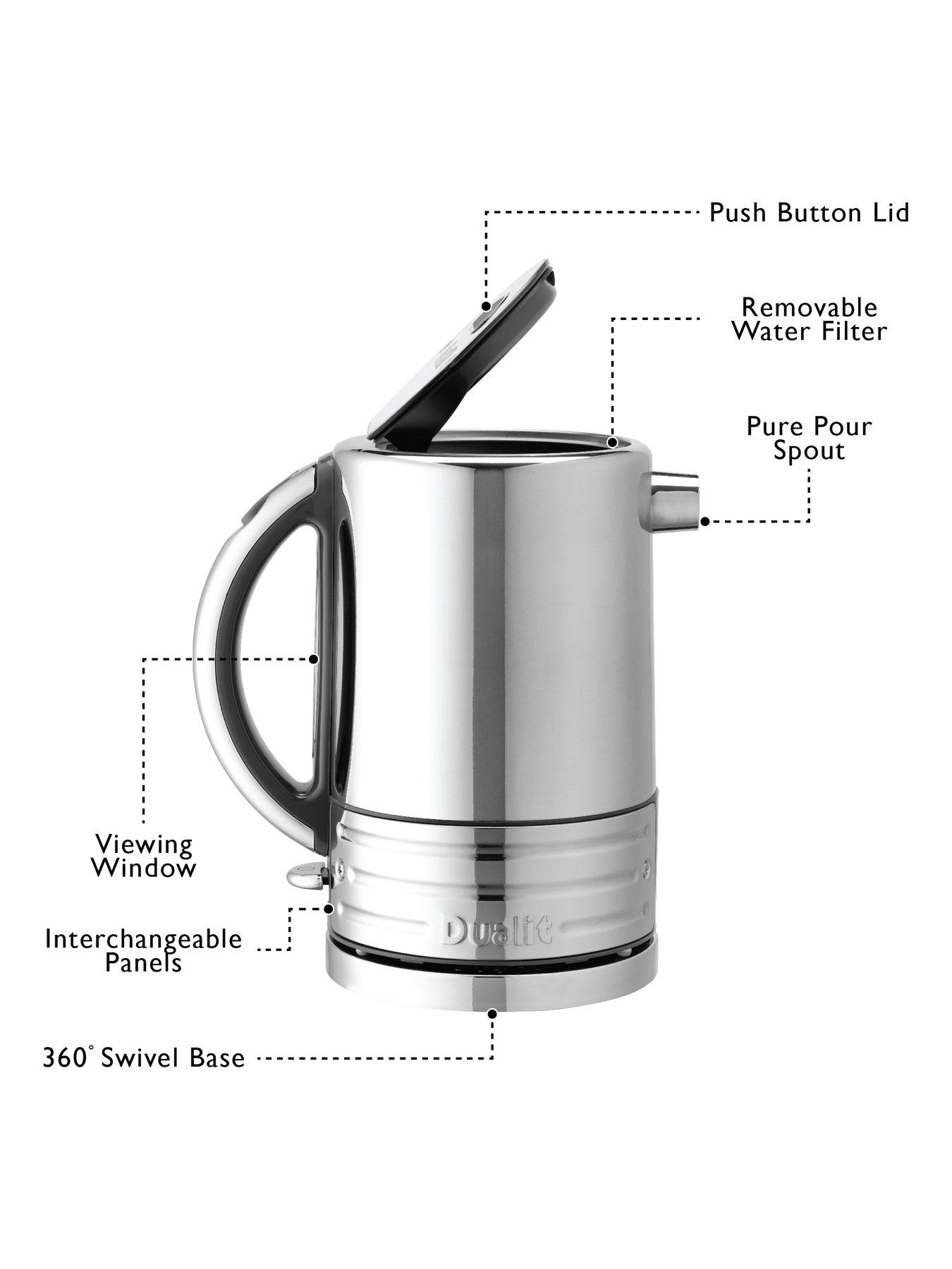 Image 7 of 8 of Dualit Architect Grey 1.5L Kettle