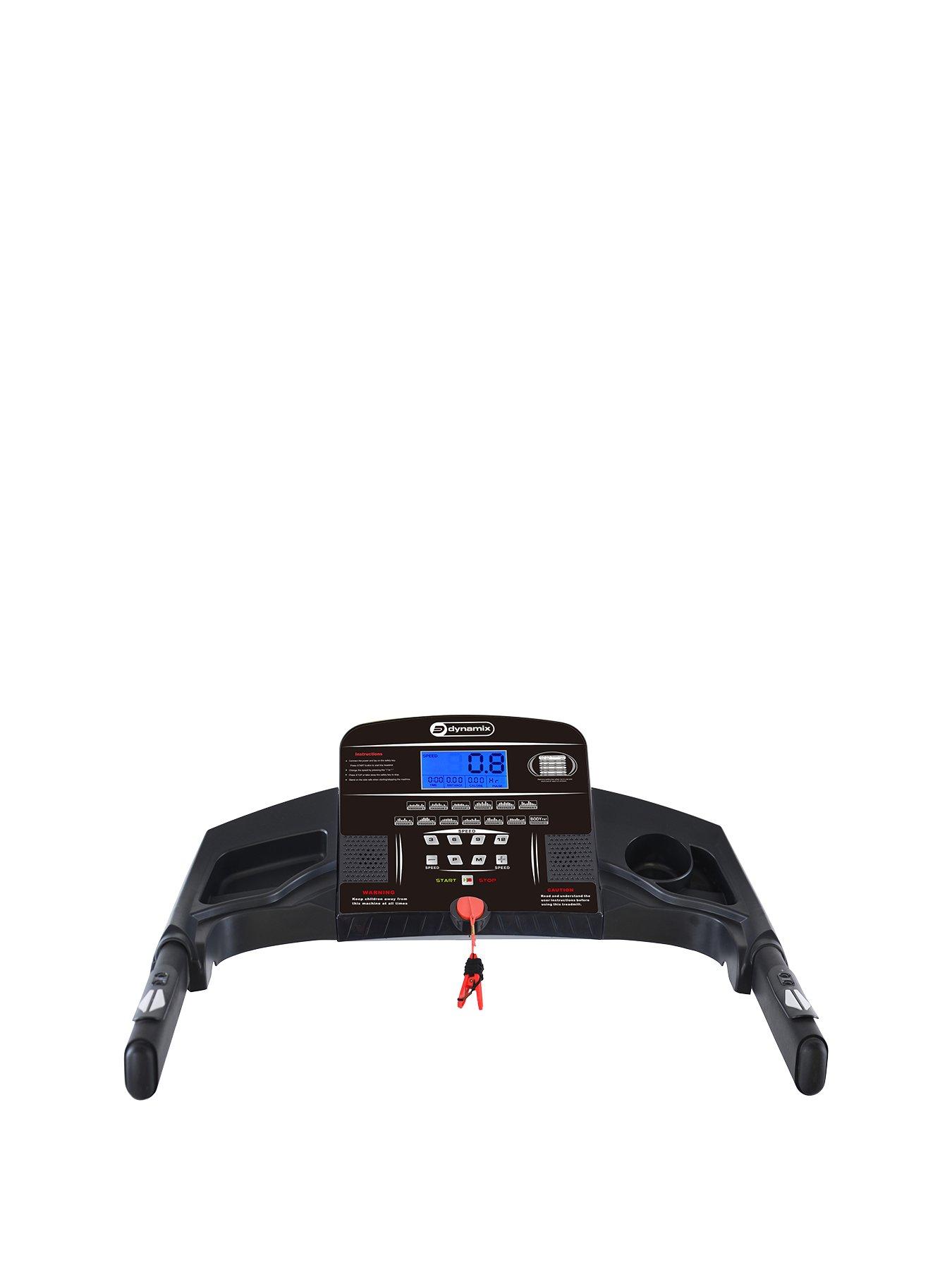 Dynamix T200D Foldable Motorised Treadmill With Manual Incline