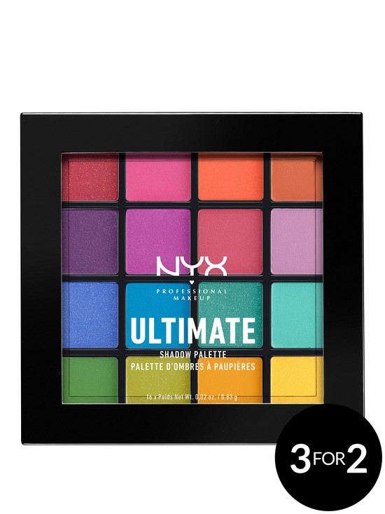 front image of nyx-professional-makeup-ultimate-shadow-palette--nbspbrights