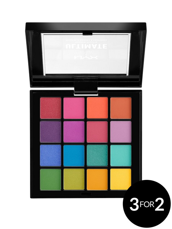 stillFront image of nyx-professional-makeup-ultimate-shadow-palette--nbspbrights