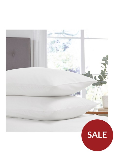 silentnight-easy-care-180-thread-count-cotton-rich-standard-pillowcases-pair-white