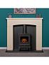  image of adam-fires-fireplaces-denbury-electric-fireplace-suite-with-stove