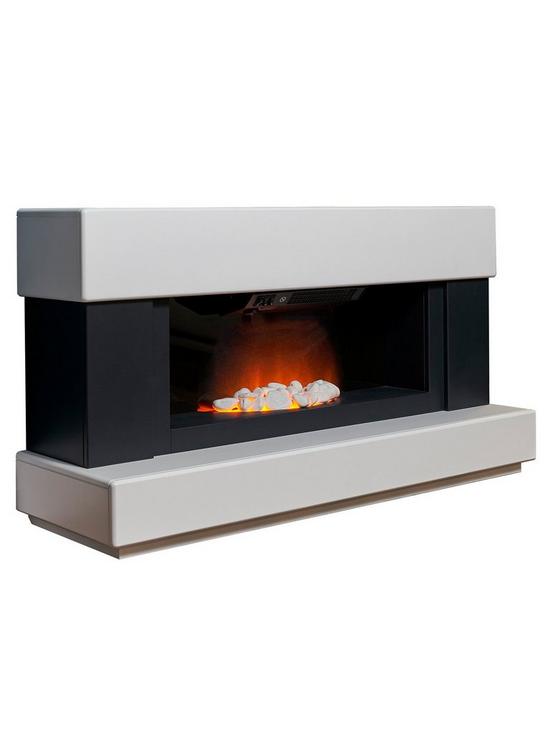 stillFront image of adam-fires-fireplaces-verona-whitegrey-electric-fireplace-suite