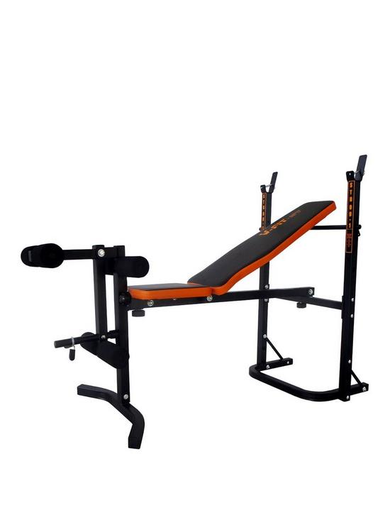 front image of v-fit-herculean-folding-weight-bench-stb-091