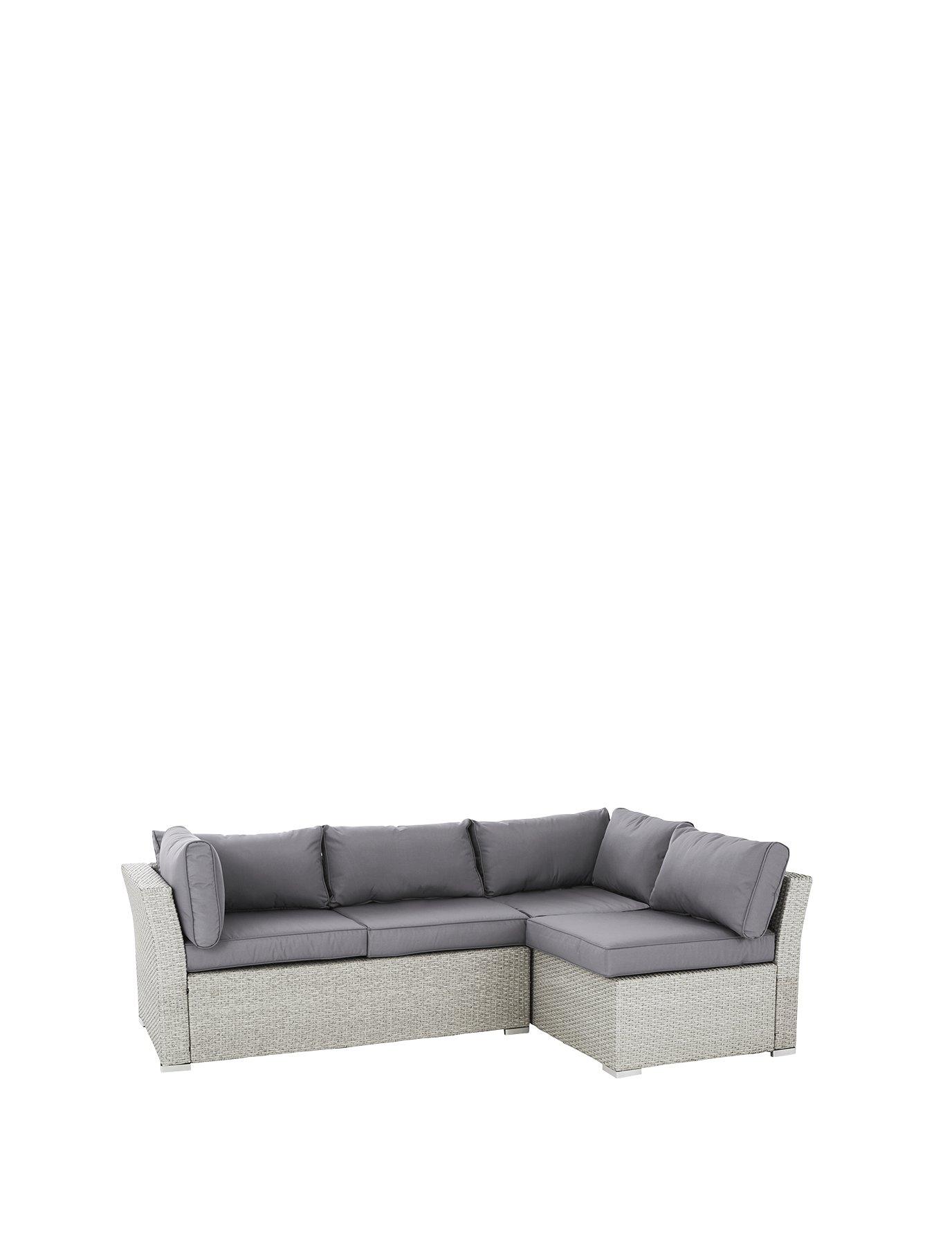 Image 3 of 5 of Very Home Athens 4-Piece Corner Set With Table And Chaise